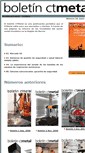Mobile Screenshot of boletin.ctmetal.es