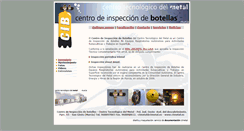 Desktop Screenshot of inspecciondebotellas.ctmetal.es
